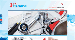 Desktop Screenshot of 3dsplumbing.com